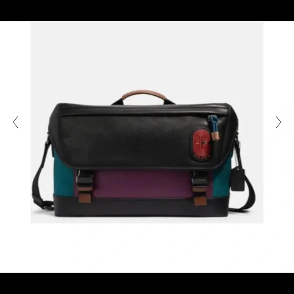 Coach | Bags | Coach Ranger Messenger Bag In Colorblock With  display picture 3